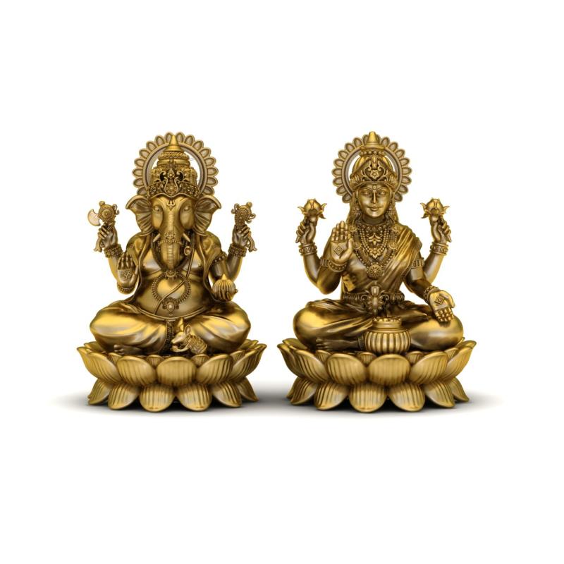 ganesh laxmi idol